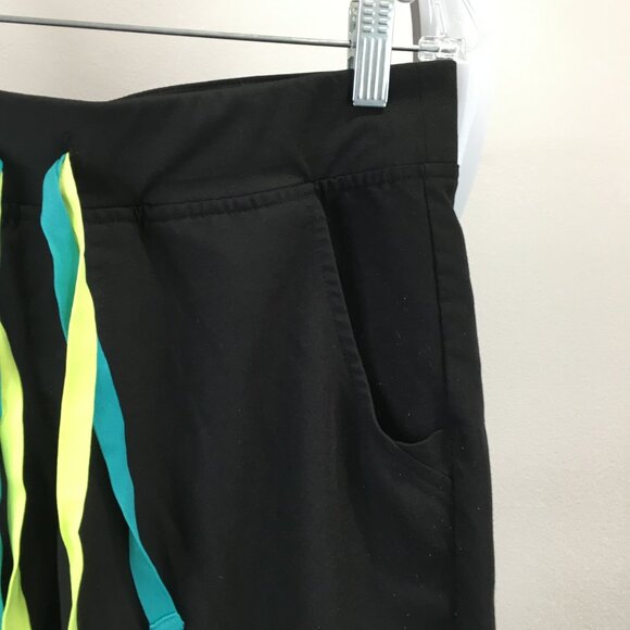 FIGS Petite Black Zamora Zip Pocket Drawstring Pull On Waist Scrubs Jogger Pant - Picture 7 of 15